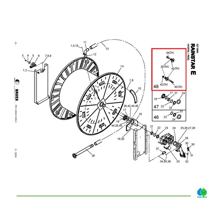 KIT DE REPARO PARA FIXACAO DE ROLAMENTOS